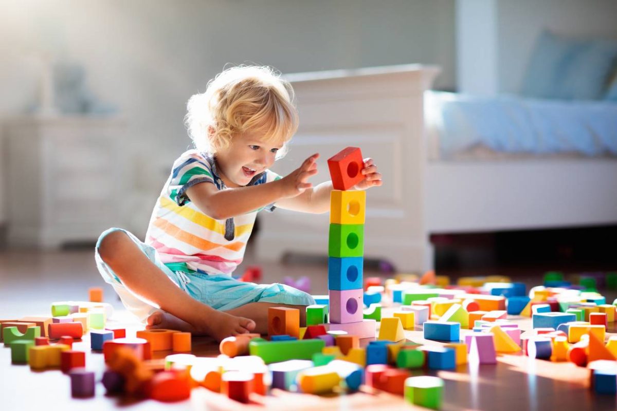 jeux créatifs enfants, jeux de construction