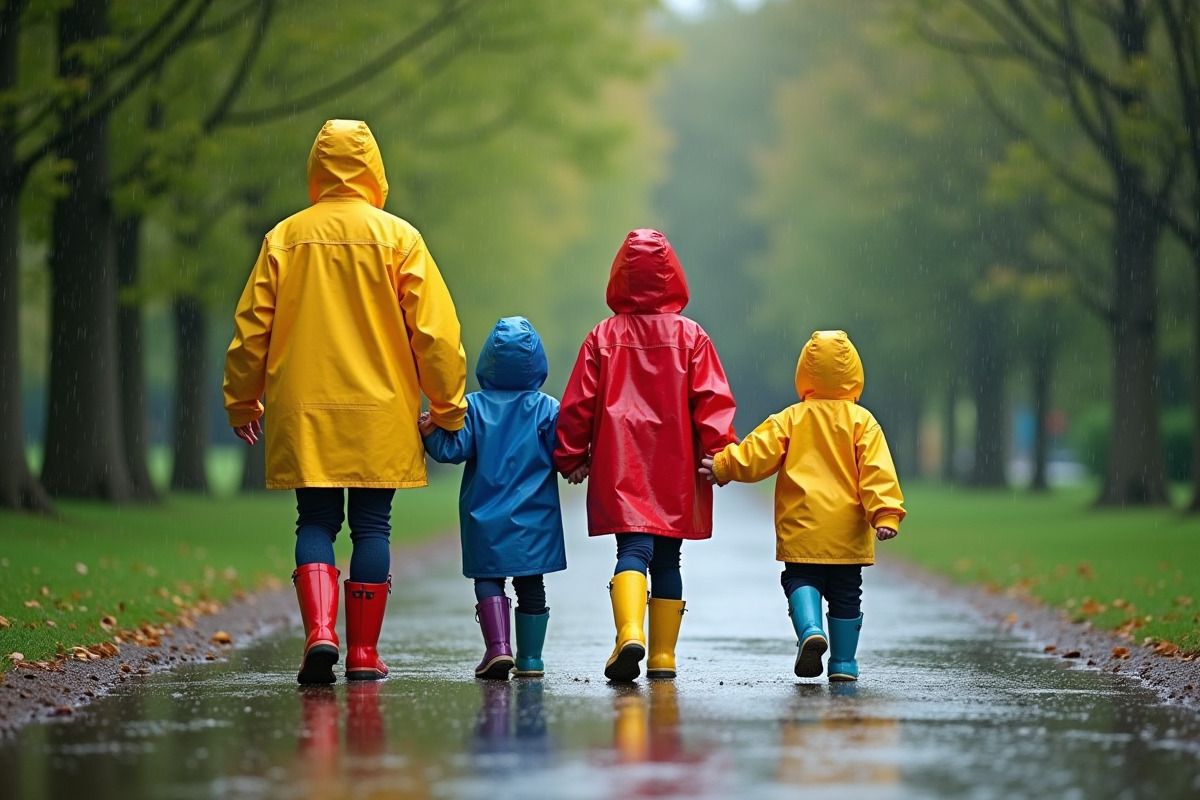 parapluie famille