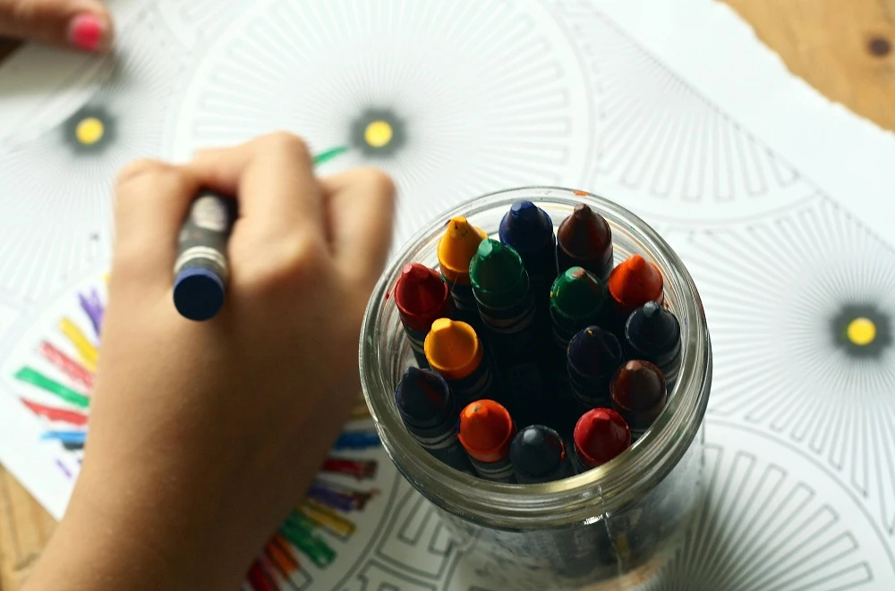 crayons de couleur