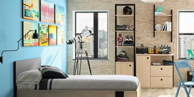 Idées innovantes pour une décoration murale dans la chambre d'un ado