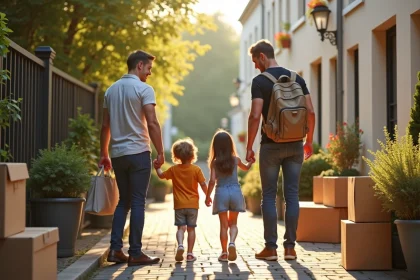 demenagement stress bebe