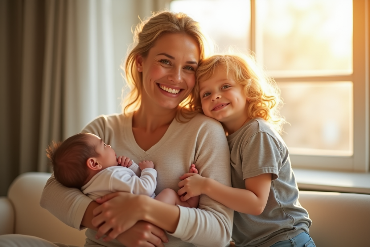 bébés  famille