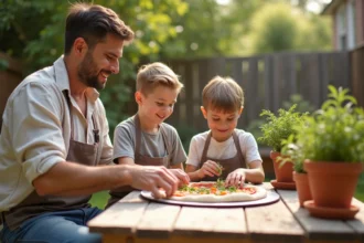 Cuisiner en famille avec des outils adaptés et des moments de partage