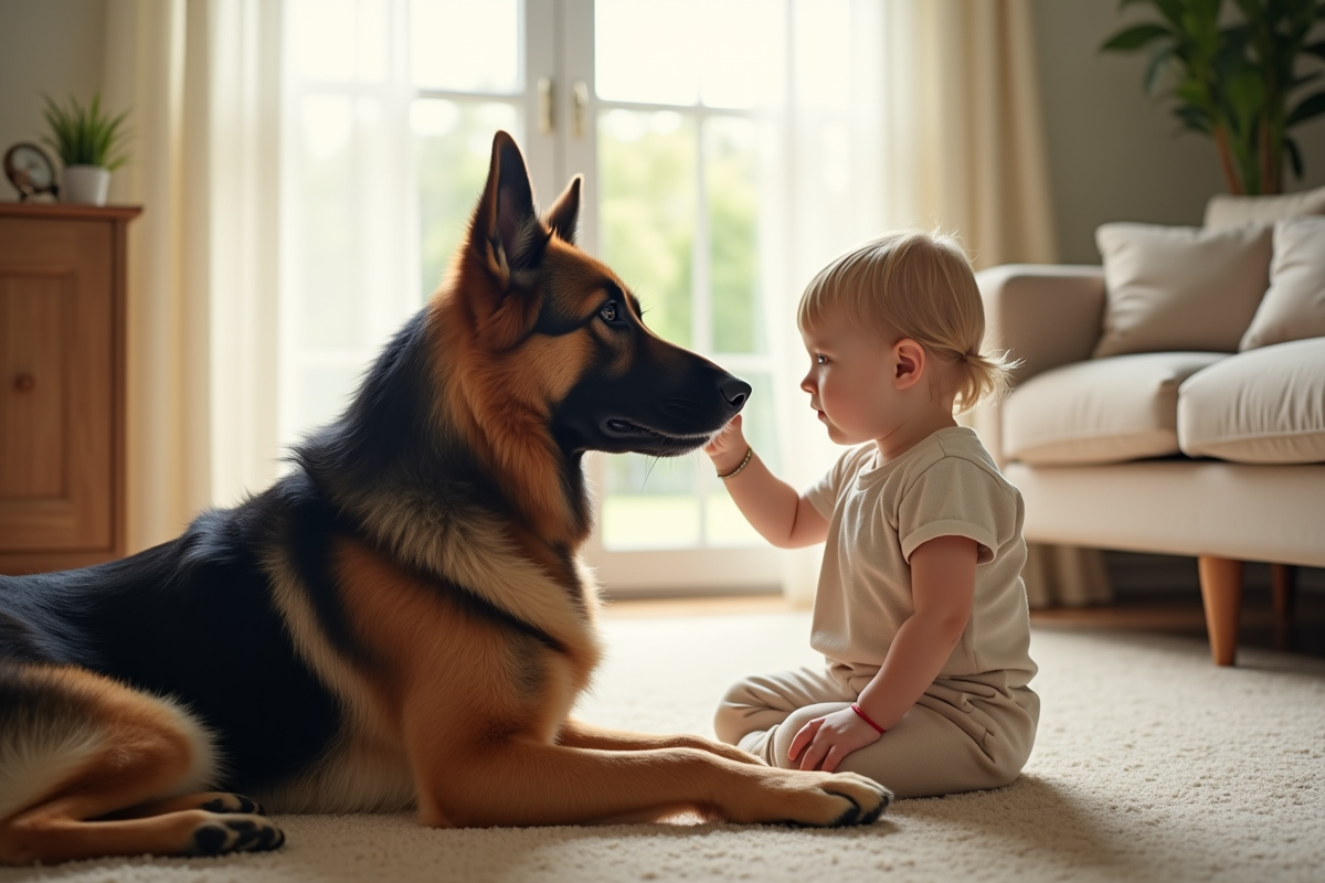 chien enfant