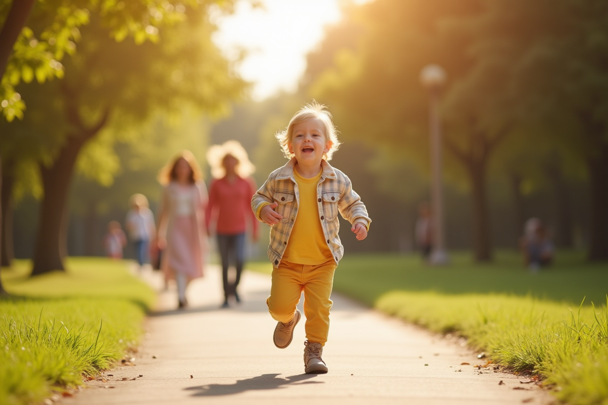 enfant parc